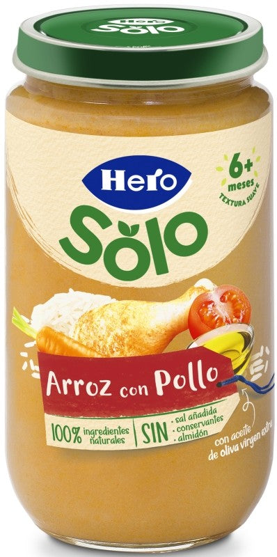 BABY HERO 235 POLLO-ARROZ