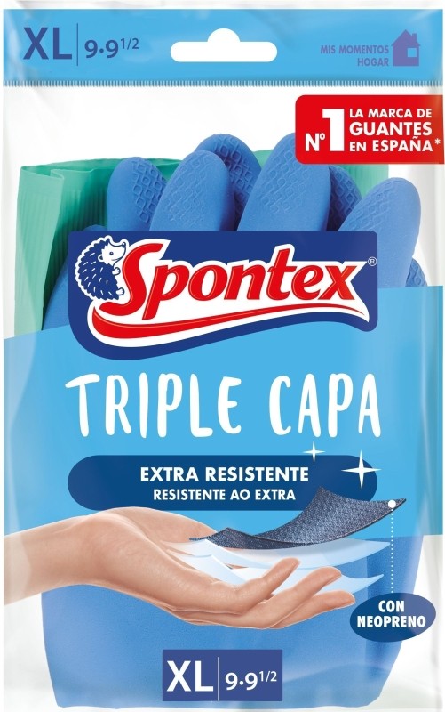 GUANTE SPONTEX TRIPLE CAPA XL