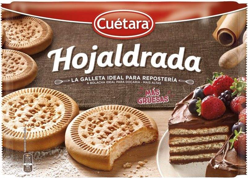 GALLET CUETARA HOJALDRADA 4X150G