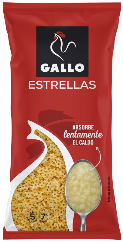 PASTA GALLO ESTRELLITAS 250