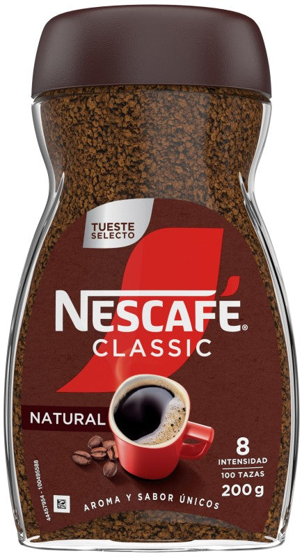 CAFE SOLUB NESCAFE NATURAL 200