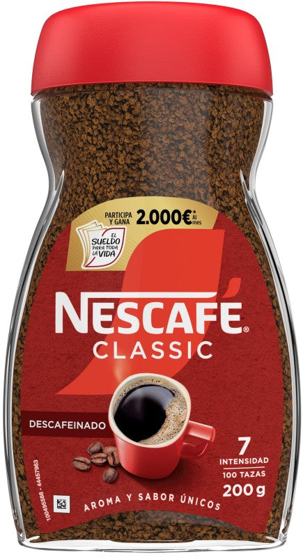 CAFE SOLUB NESCAFE DESCAF 200