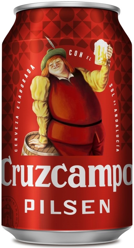 CERVEZA CRUZ. LT 330 4,8G