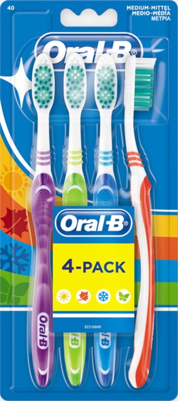CEP DEN ORAL-B 1.2.3 CLEAN 40 MD 4U