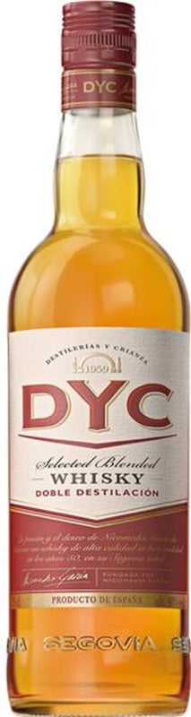 WHISKY DYC 5 AÑOS 0,70 40G