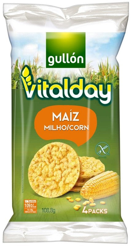 TORTI MAIZ GULLON VITAL 108