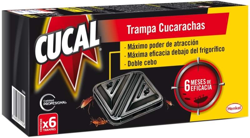 TRAMPA CUCARACHAS CUCAL 6U