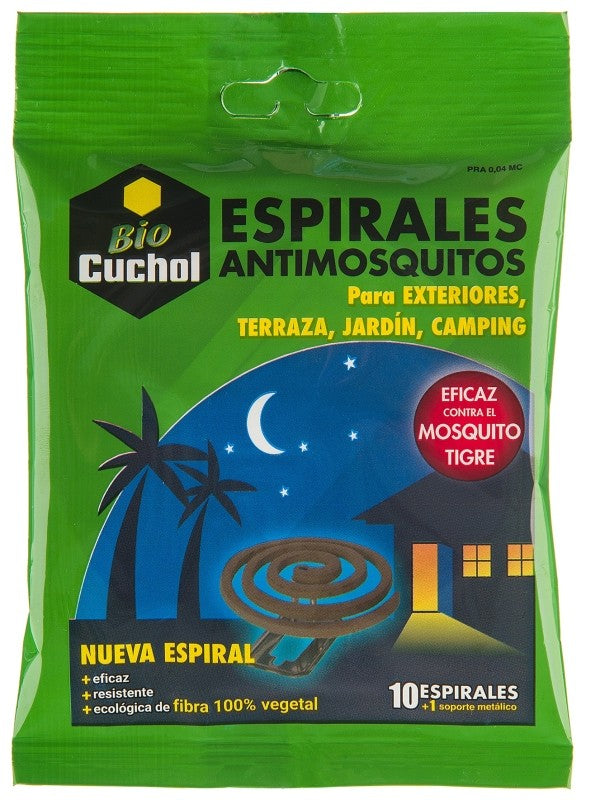 ESPIRAL ANTIMOSQUITOS CUCHOL 10U