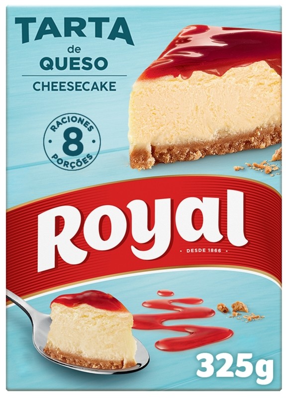 POSTRE ROYAL TARTA QUESO