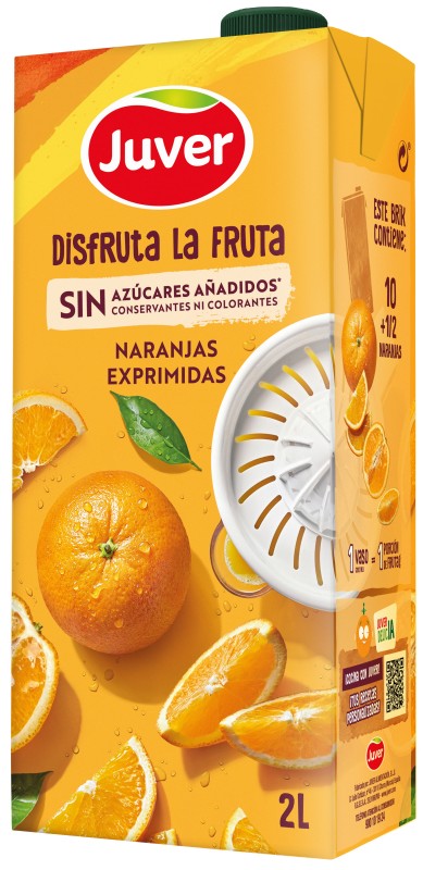 DISFRUTA JUVER BK 2L NARANJA
