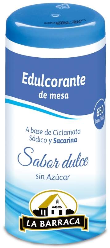 EDULCORANTE BARRACA COMP 650