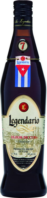 ELIX CUBA LEGENDARIO 7 AÑOS 0,7 34G