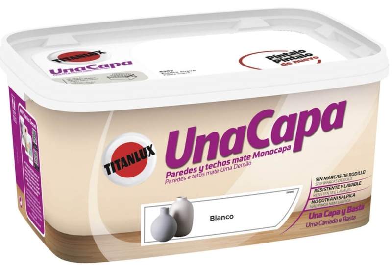 TITANLUX UNA CAPA 4L BLANCO