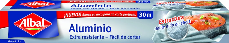 PAPEL ALUMINIO ALBAL ALU 30 M