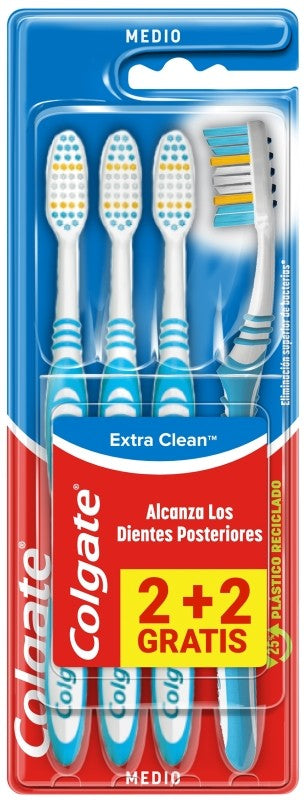 CEP DEN COLGATE EXTRA CLEAN PK 2+2U