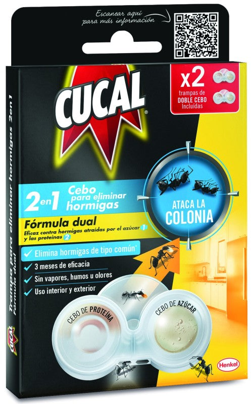 TRAMPA HORMIGAS CUCAL 2U