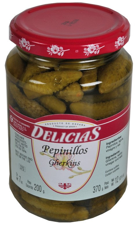 PEPINILLO DELICIAS FCO 370G