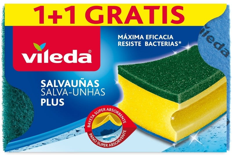 ESTR VILEDA SALVAUÑAS 1+1 ANTIBAC
