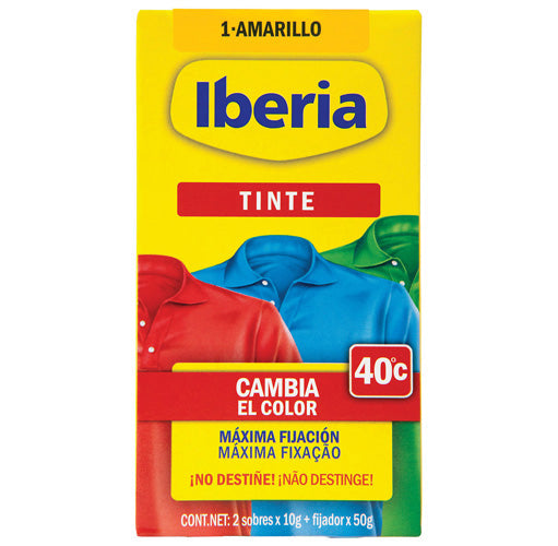 TINTE IBERIA 40ºC AMARILLO