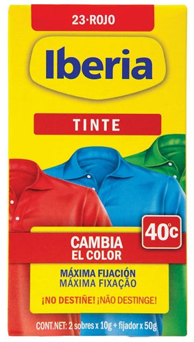 TINTE IBERIA 40ºC ROJO