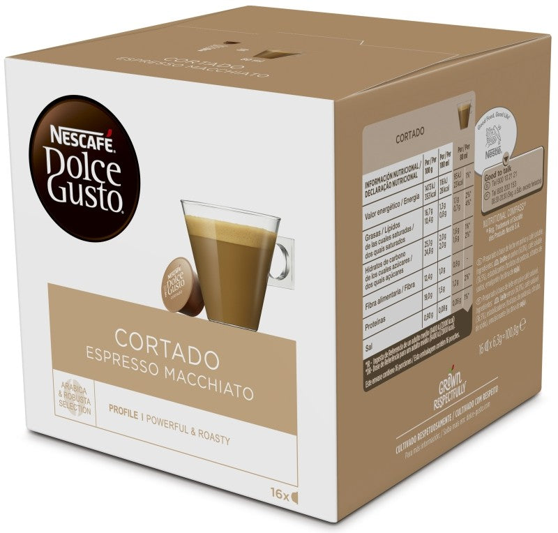 CAFE D.GUSTO CORTADO 16 CAP
