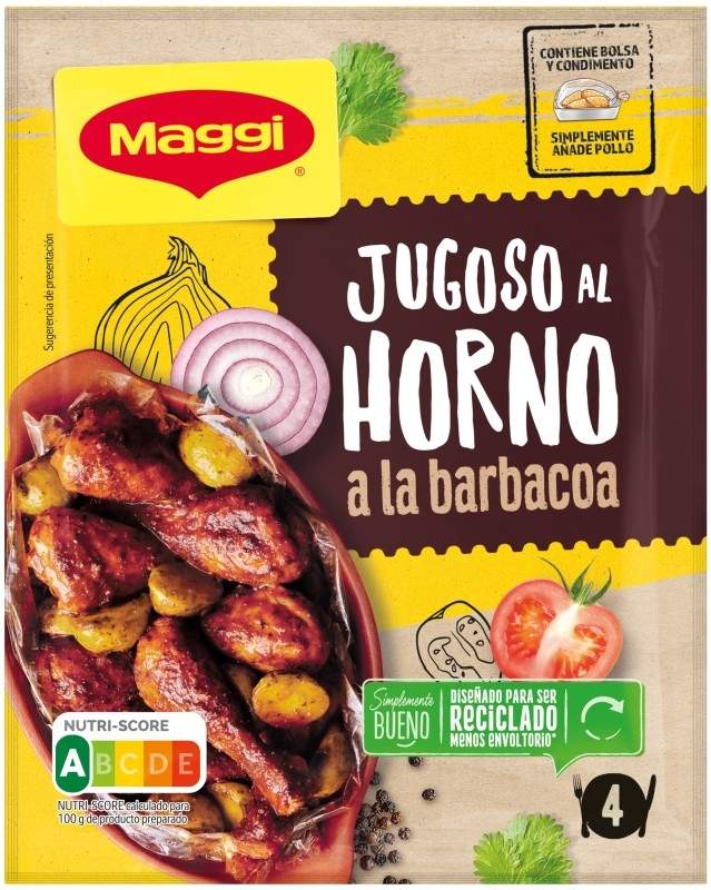 JUGOSO AL HORNO MAGGI 30G BARBACOA