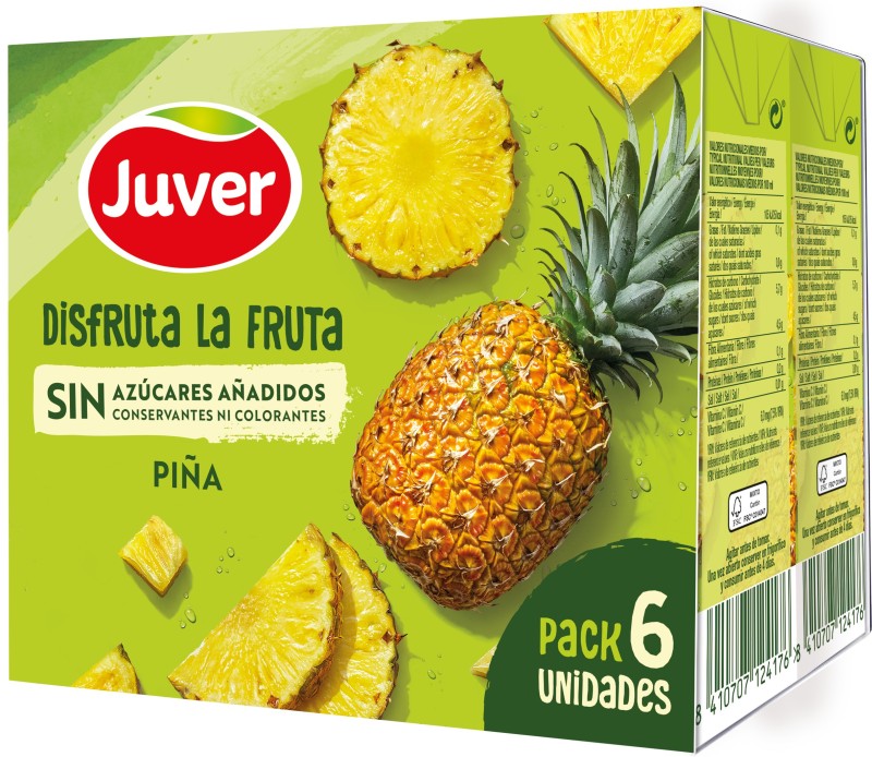 DISFRUTA JUVER BK 200 PK6 PIÑA