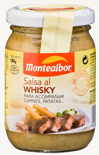 SALSA MONTEALBOR 180G S.WHISKY
