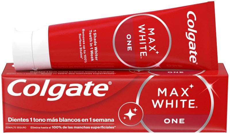 PASTA COLGATE 75 MAX WHITE ONE
