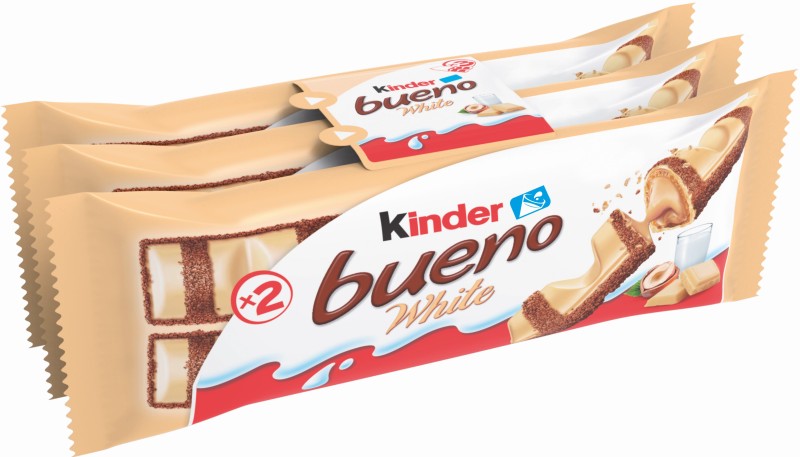 CHNAS KINDER BUENO WHITE 39G PK3