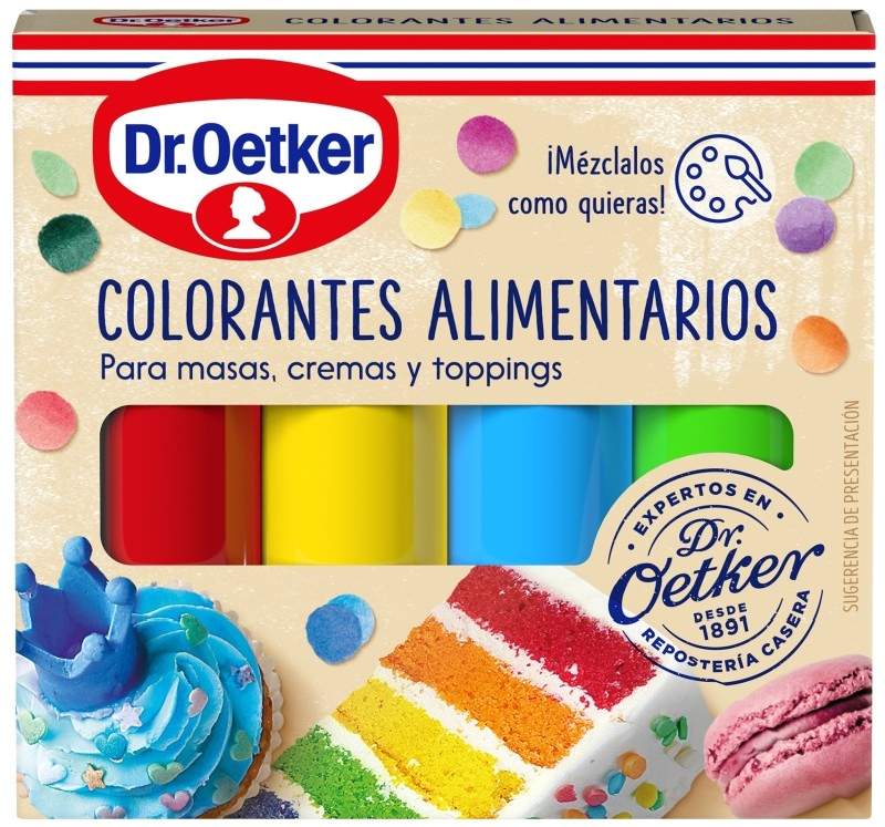 COLORANTES ALIMENTAR DR OETKER 40G
