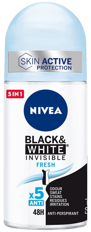DESOD NIVEA RL 50 INVIS B&W FRESH