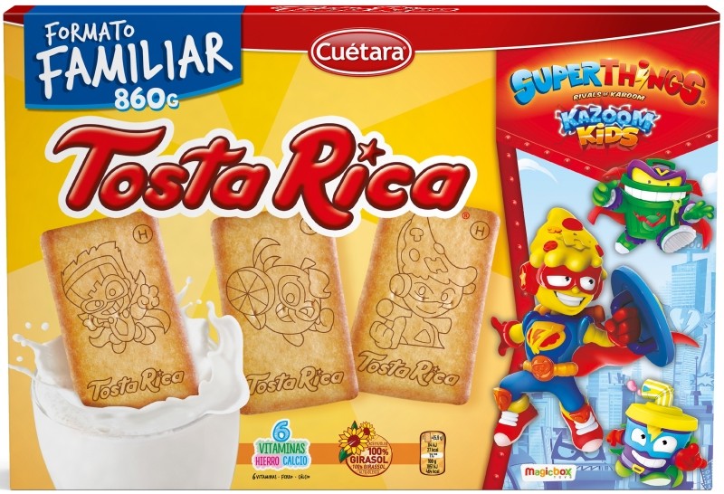 GALLET CUETARA TOSTA RICA 760G