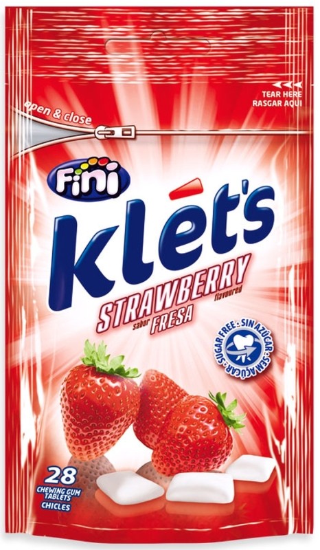 CHICLE S/A KLETS 28U FRESA