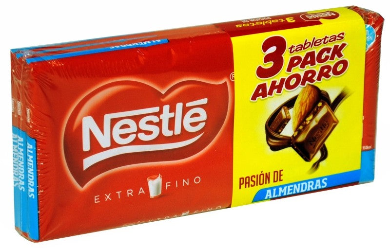 CH NESTLE EXTRAFINO ALMEND 123G PK3