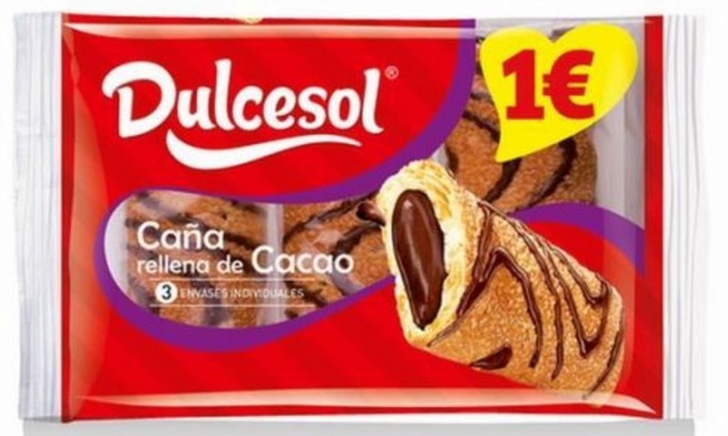 CAÑA CACAO DULCESOL 141G 3U