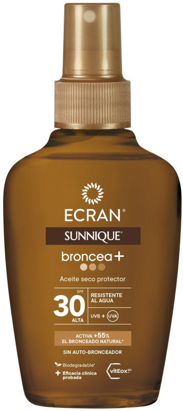 SUN ACEITE ECRAN SP 100 F30 BRONC+