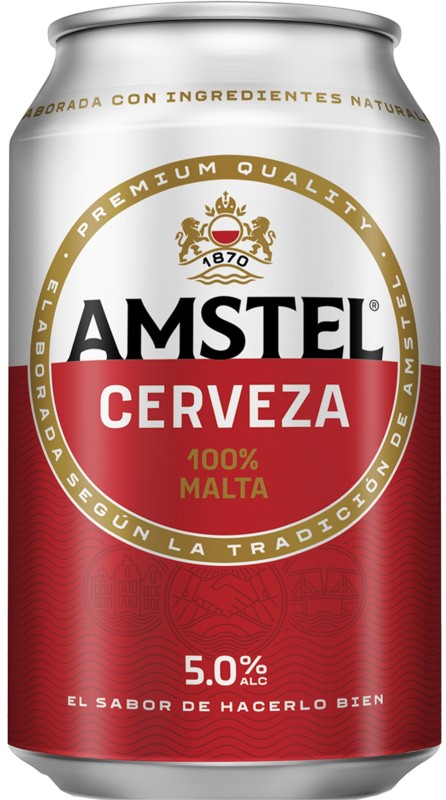 CERVEZA AMSTEL LT 330 5G