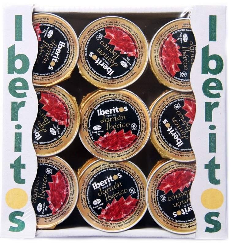 PATE IBERICO IBERITOS PORC 18X25G