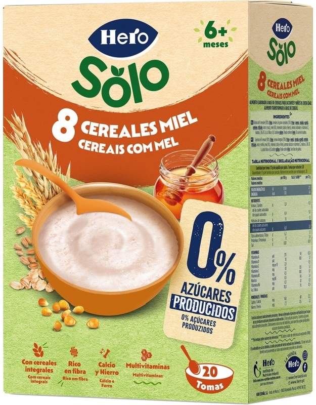 PAPILLA HERO 340 8 CEREALES-MIEL