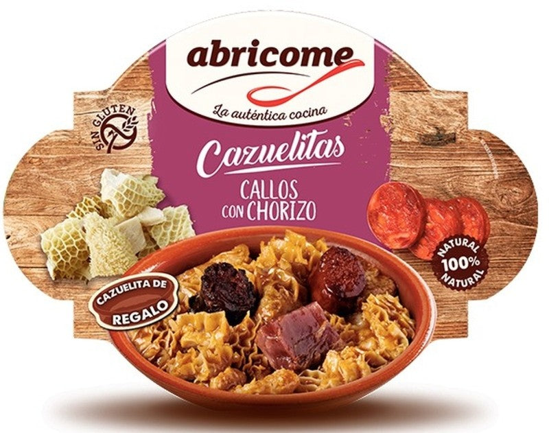 CAZUELA CALLOS CHORIZ ABRICOME 415G