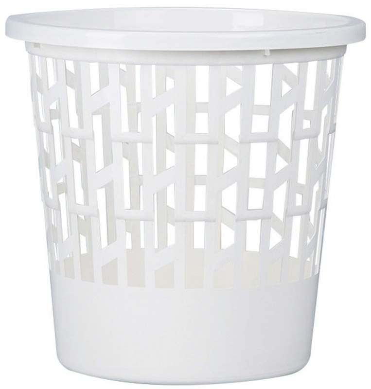 PAPELERA REDIMA 12L REJILLA BLANCA