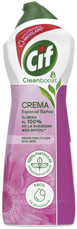 LIMPIADOR CREMA CIF 650 BAÑO FLORAL