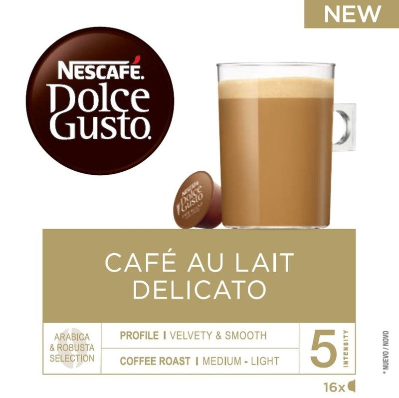 CAFE D.GUSTO C/LECHE DELICAT 16 CAP