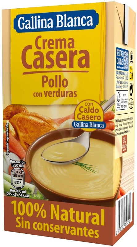 CREMA G BCA BK 500 POLLO C/VERDURAS