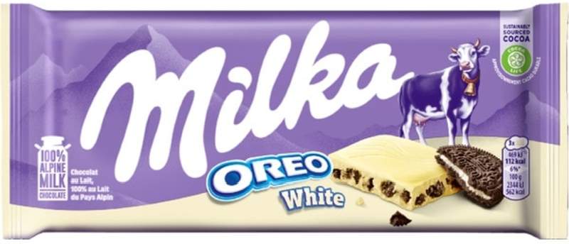 CH MILKA OREO BLANCO 100G