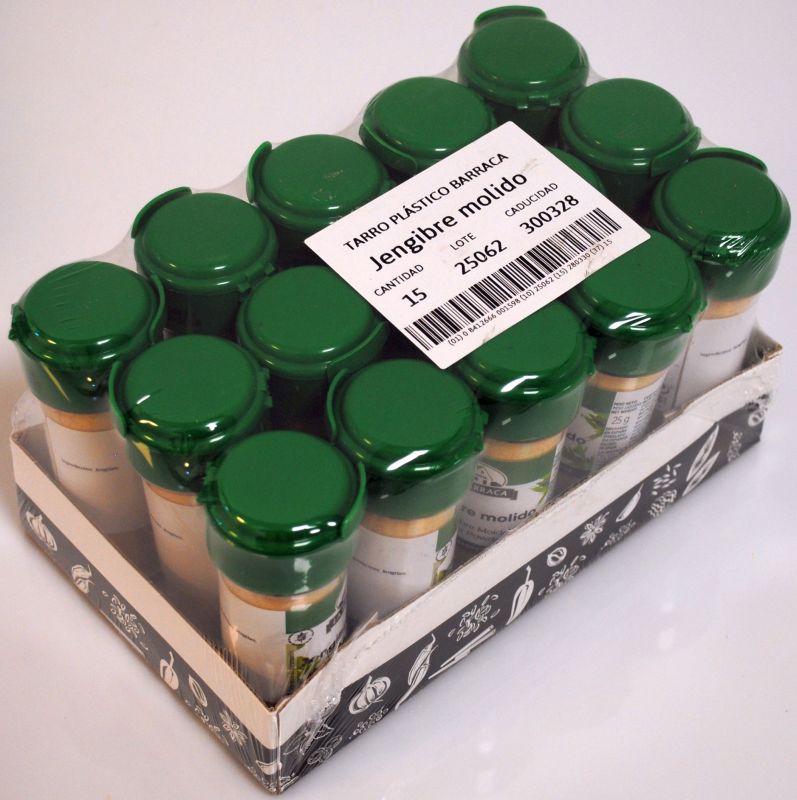 JENGIBRE MOL BARRACA T/PTCO 15U