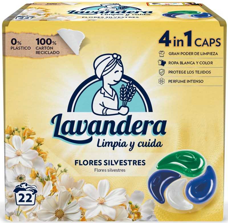 LAVANDERA 4EN1 CAPS 22U UNIV/FLORAL