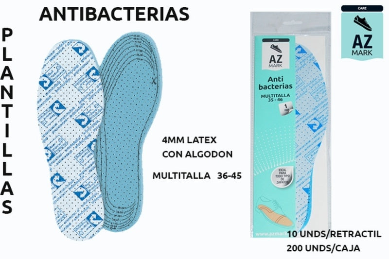 PLANTILLAS AZMARK ANTIBACTE MULTITA
