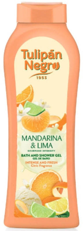GEL T NEGRO 650 MANDARINA&LIMA